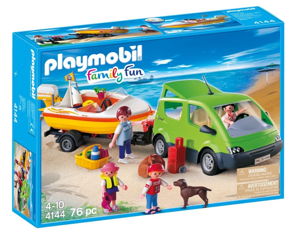 PLAYMOBIL Rodzinny van z przyczepą 4144
