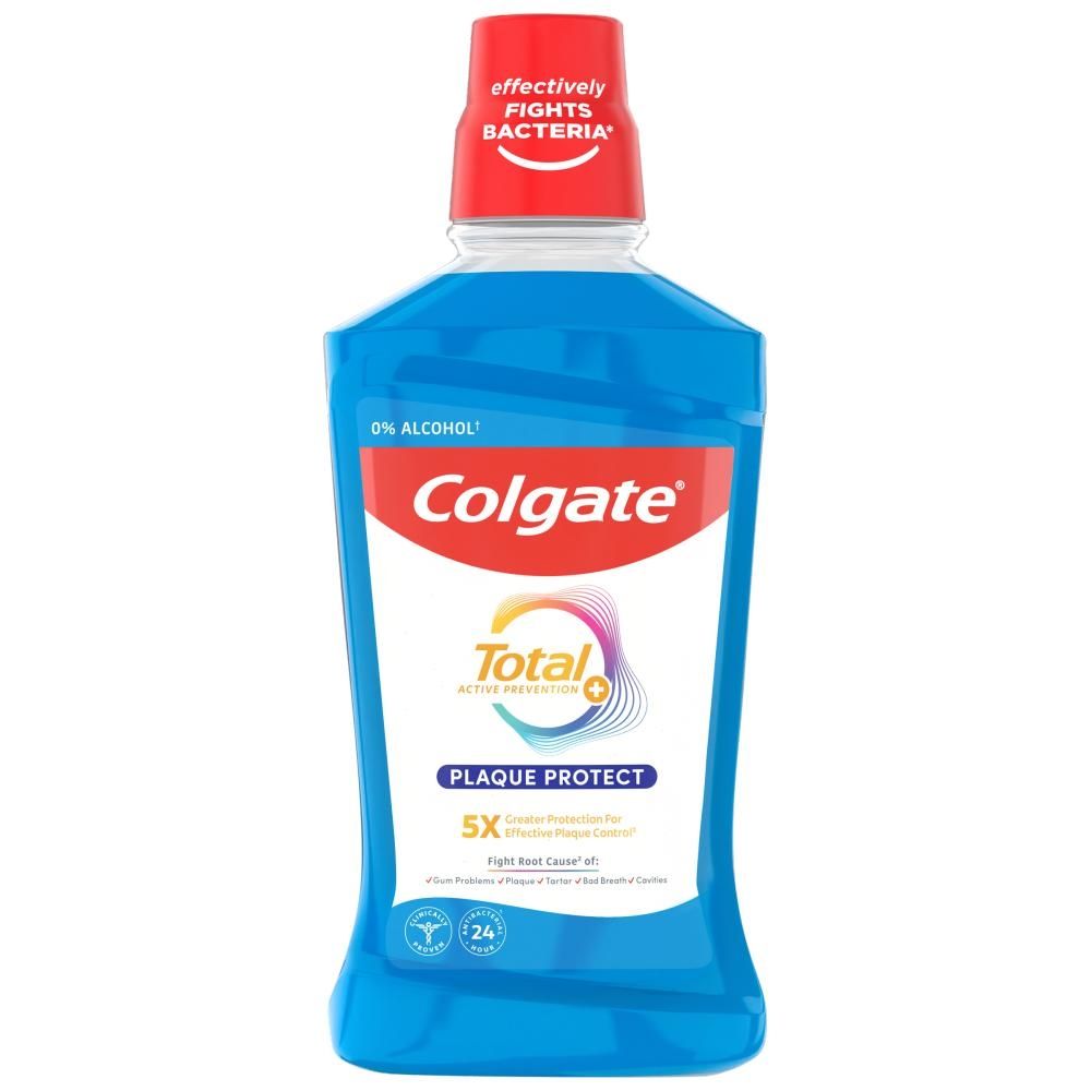 Płyn do płukania jamy ustnej Colgate Total Plaque Protect 500 ml
