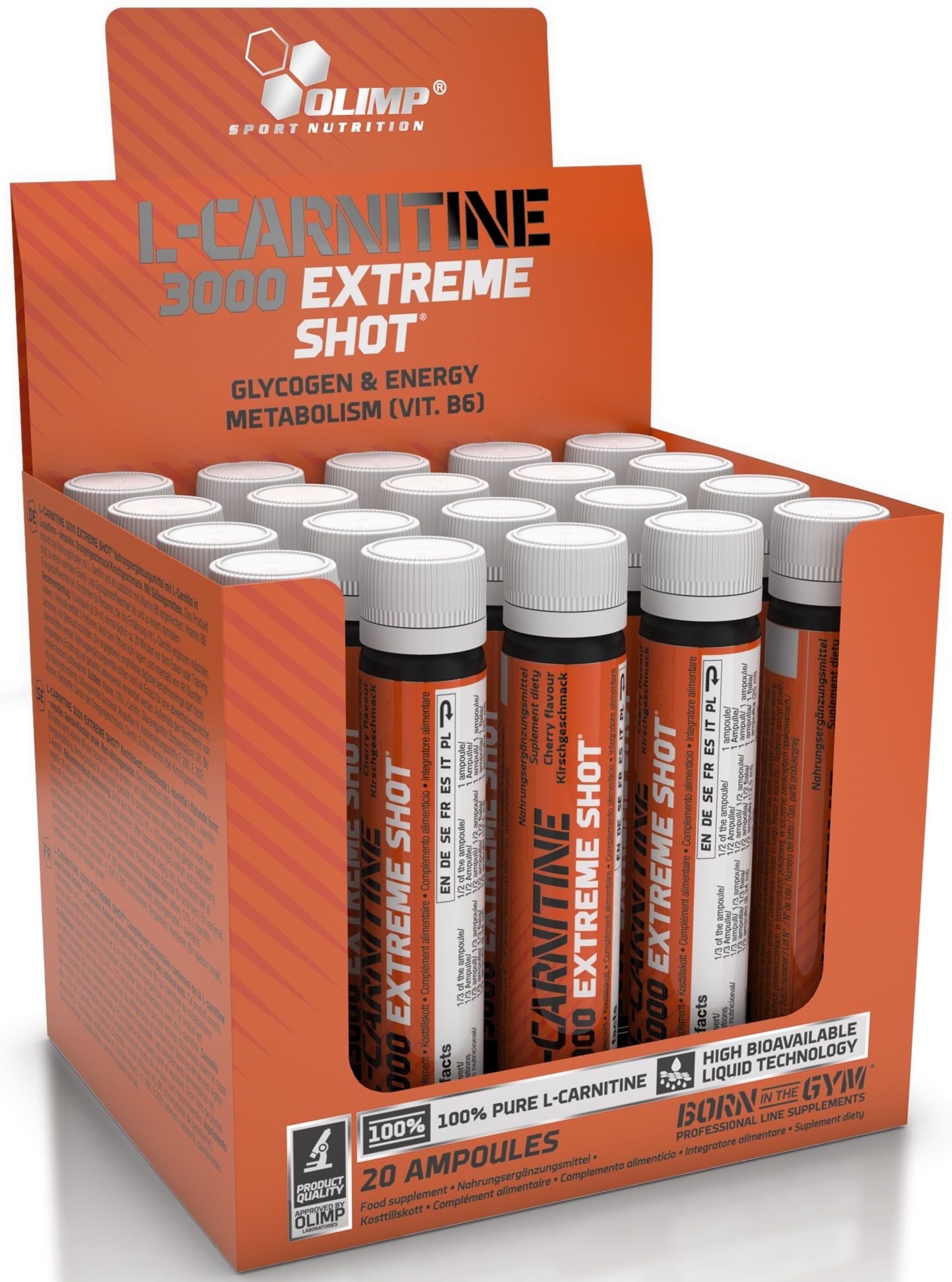 Płyn OLIMPIA L-carnitine 3000 extreme shot (mix)