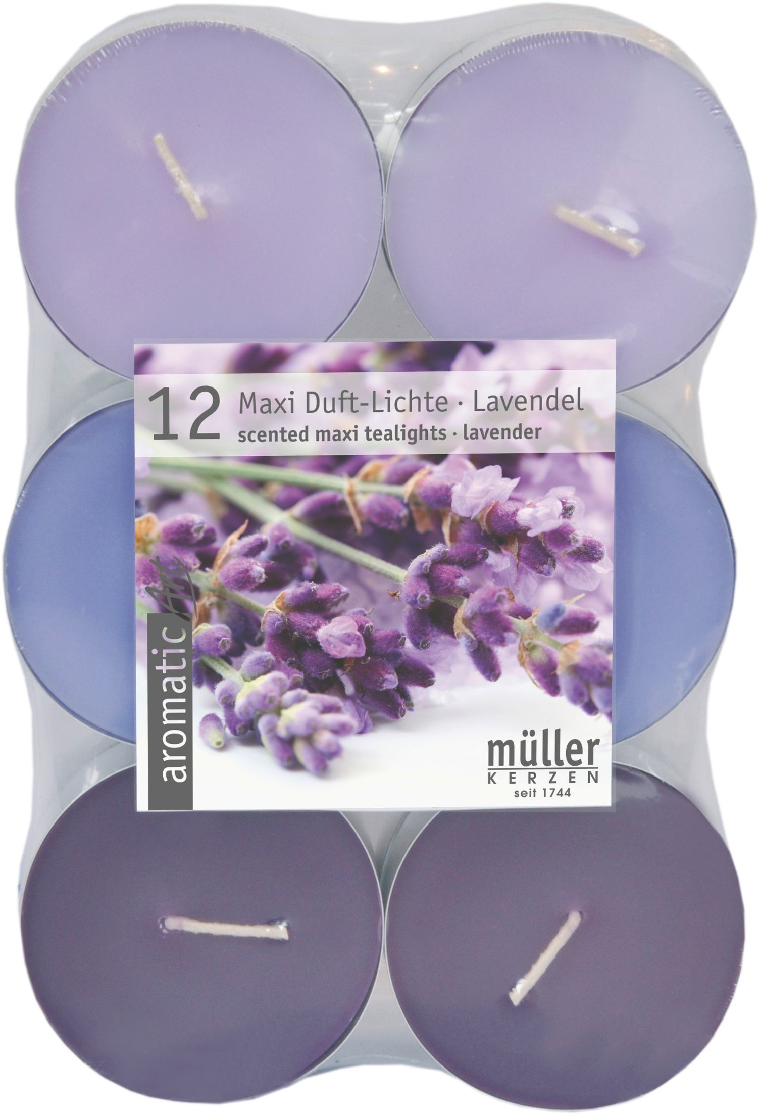 Podgrzewacz MUELLER Maxi podgrzewacz 12 szt. Lawenda