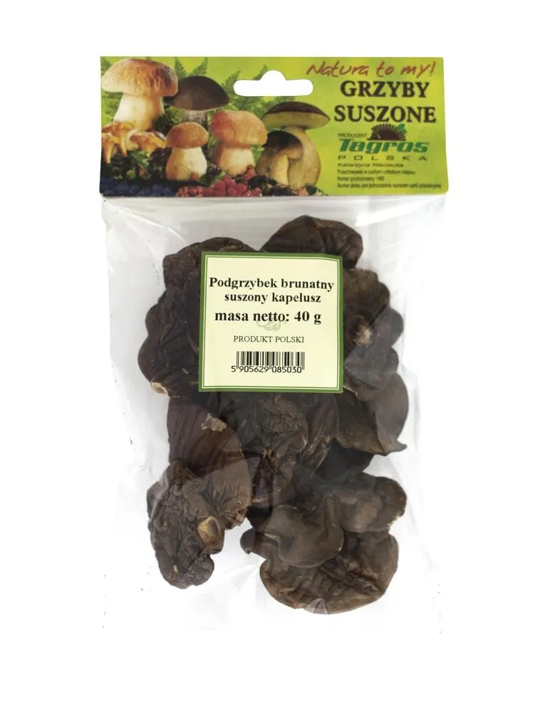Podgrzybek brunatny suszony kapelusz 40 g
