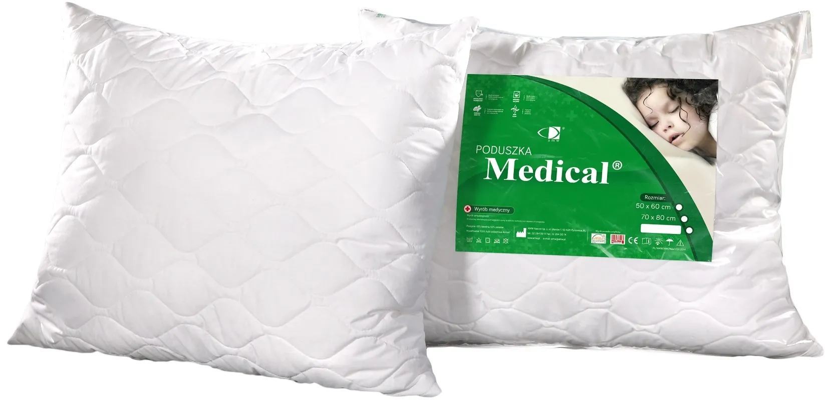 AMW Poduszka Medical 70 x 80