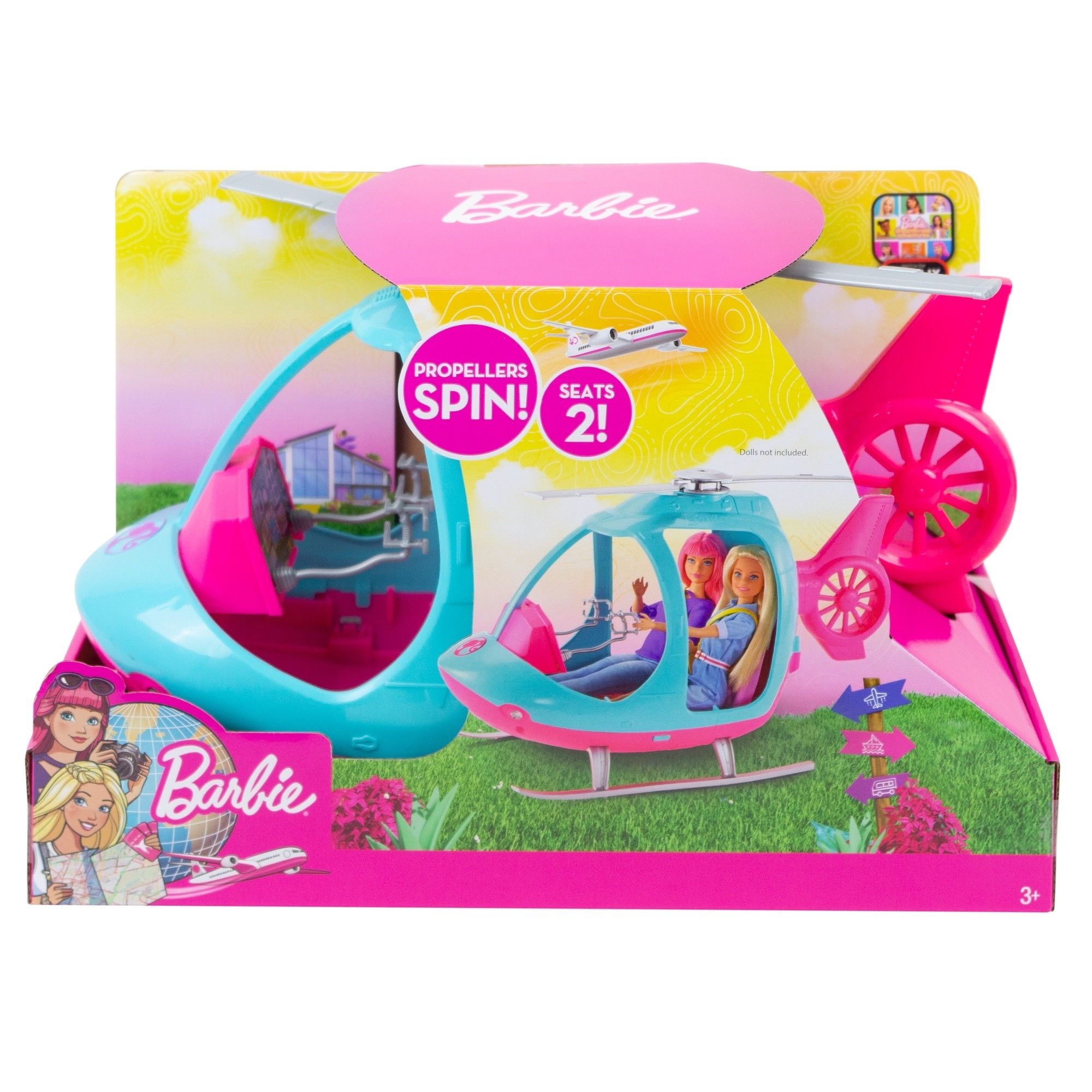Pojazd BARBIE Helikopter Barbie FWY29