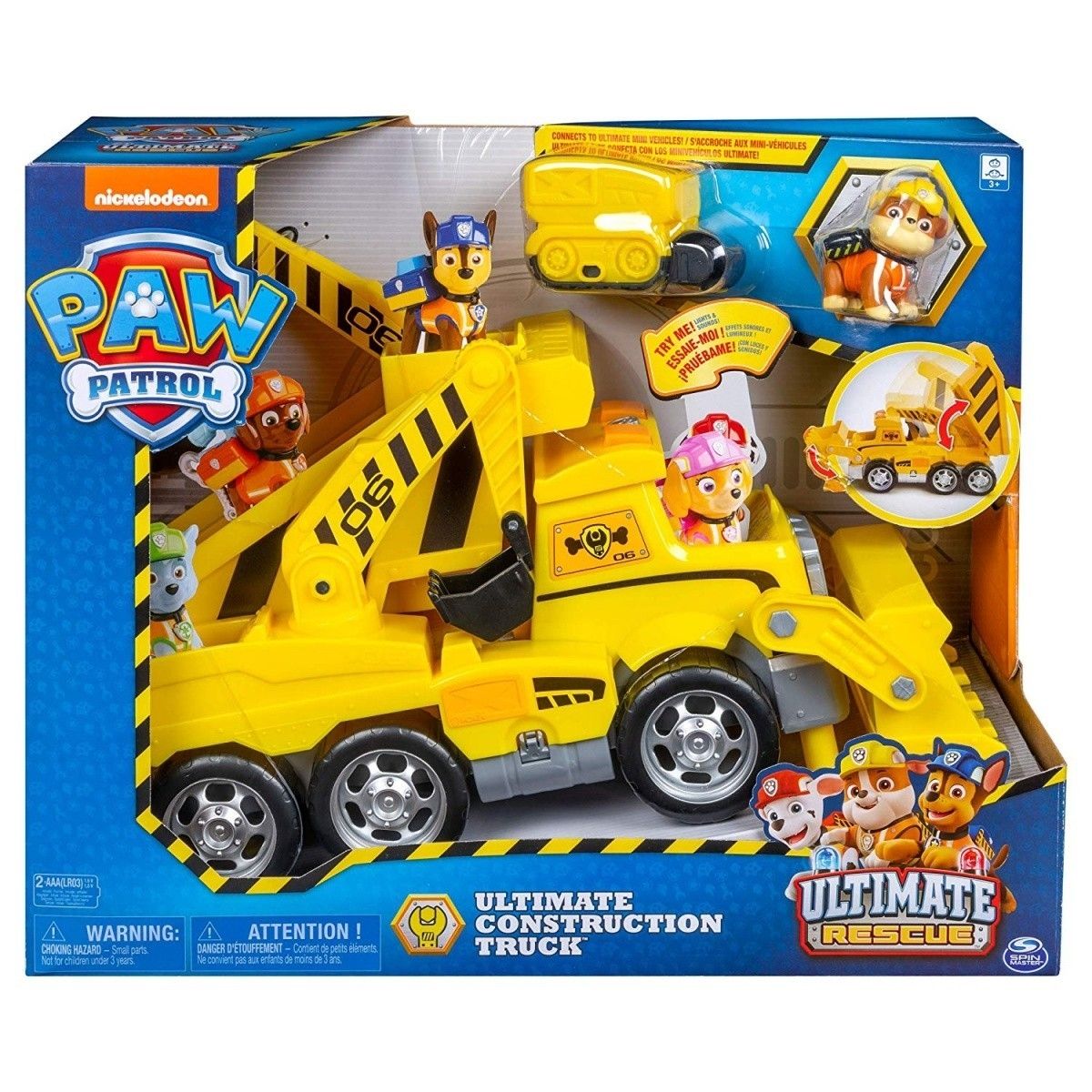 Pojazd SPIN MASTER Psi Patrol: Ciężarówka Rubbla 6046466