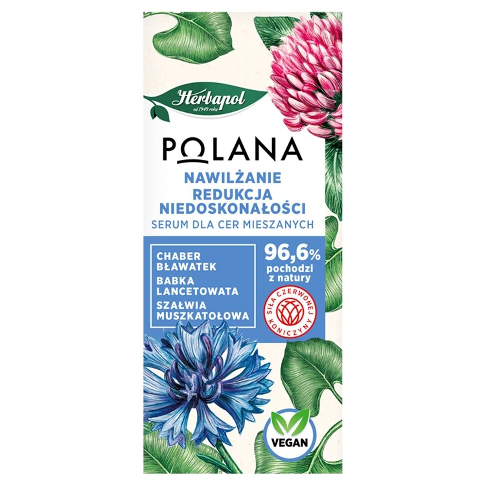 Polana Serum dla cer mieszanych nawilżanie redukcja niedoskonałości 30 ml