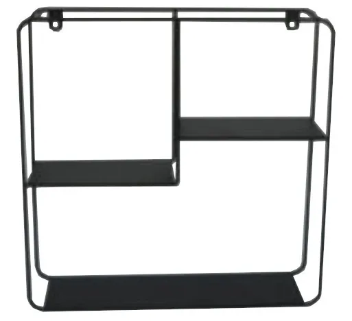 Półka na Książki INTER POINT Kwadratowa Metalowa 40 cm