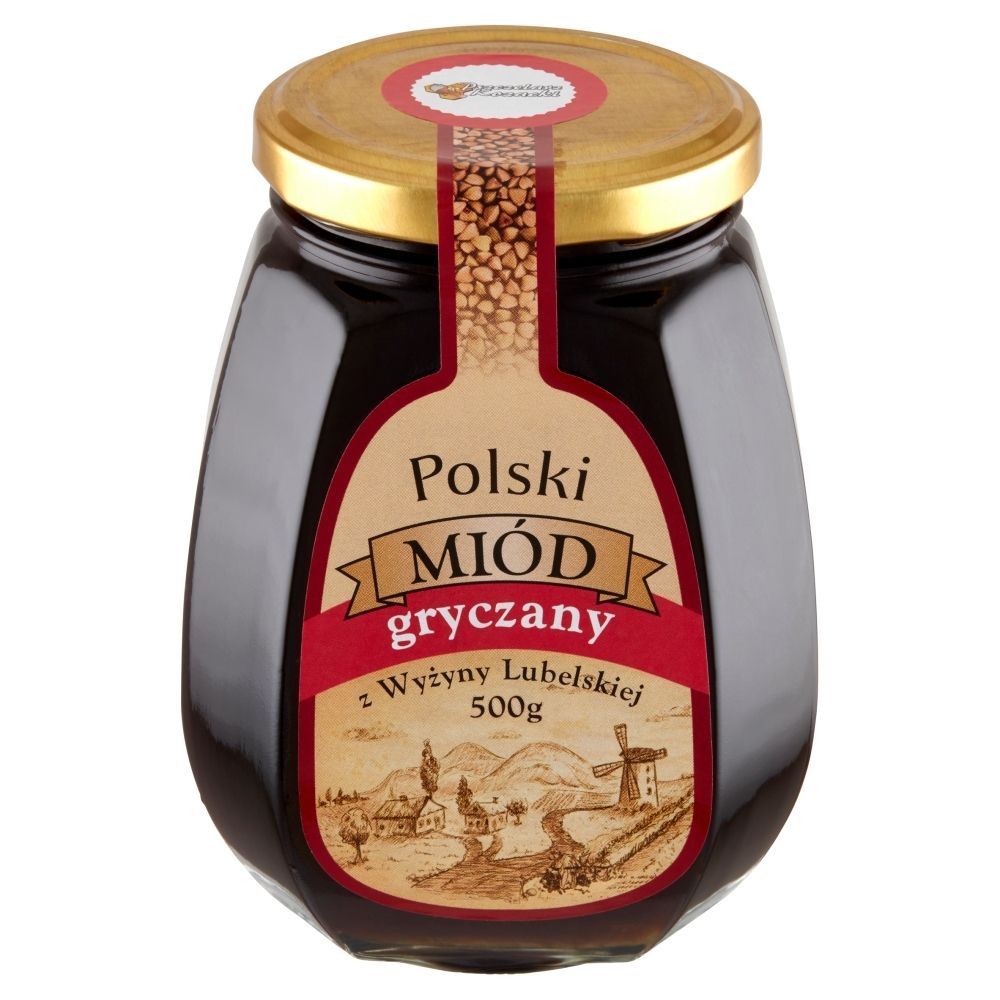 Polski miód nektarowy gryczany 500 g