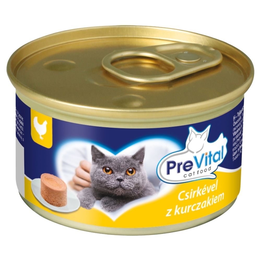 PreVital Karma dla kotów z kurczakiem 85 g