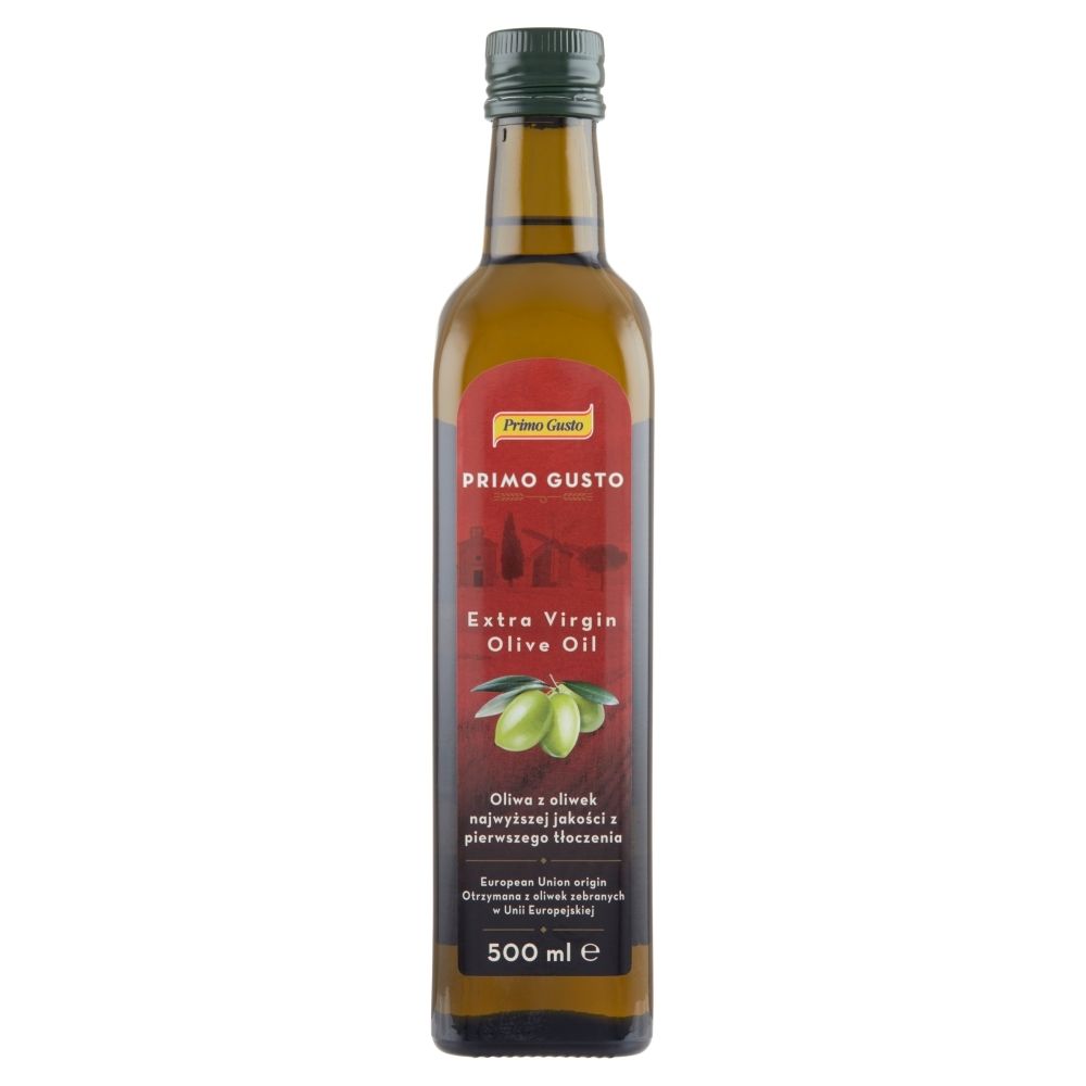Primo Gusto Oliwa z oliwek najwyższej jakości z pierwszego tłoczenia 500 ml