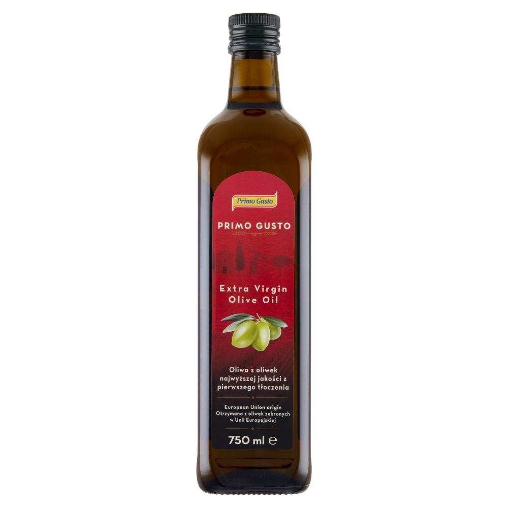 Primo Gusto Oliwa z oliwek najwyższej jakości z pierwszego tłoczenia 750 ml