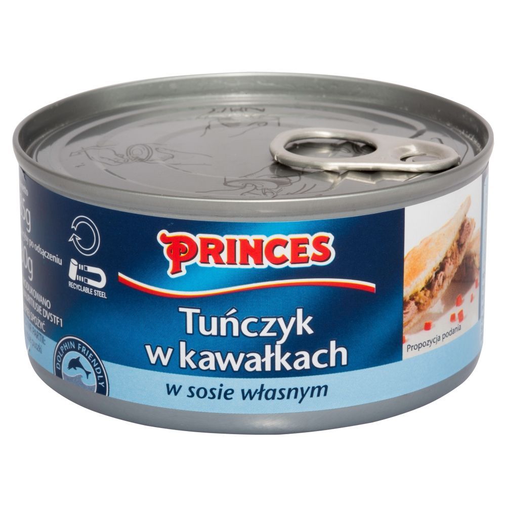 Princes Tuńczyk w kawałkach w sosie własnym 185 g