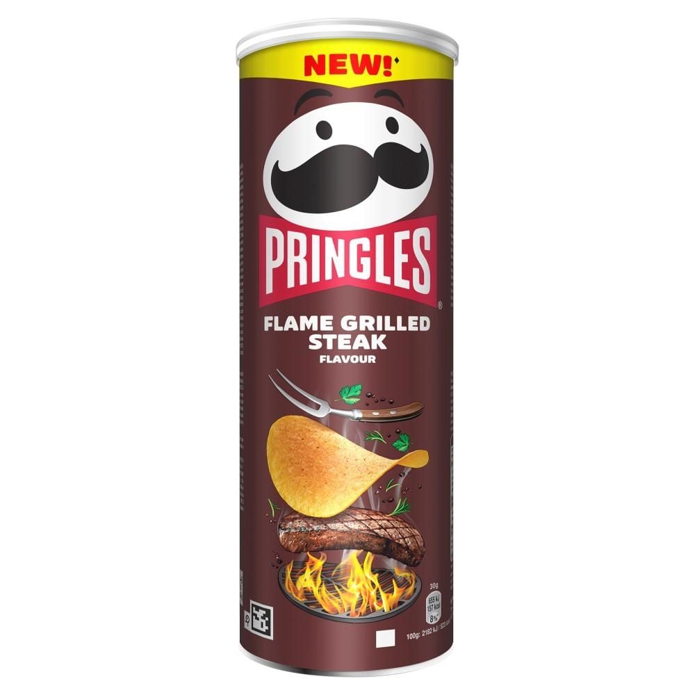 Pringles Chrupki o smaku steków z grilla 165 g