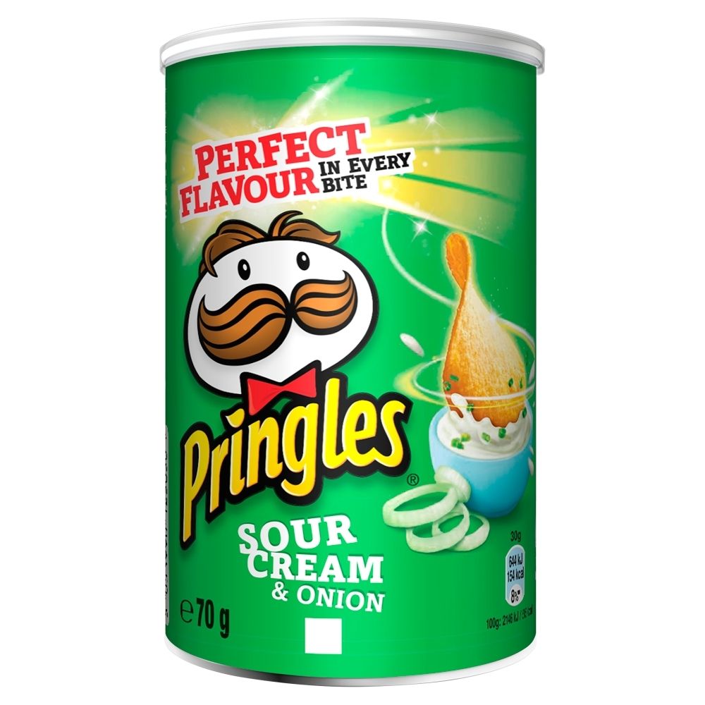 Pringles Sour Cream & Onion Chrupki 70 g