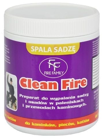 Produkt do czyszczenia kominków FIRE FAMILY Clean Fire 750 ml