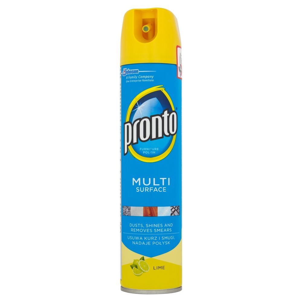 Pronto Multi Surface Lime Aerozol przeciw kurzowi 250 ml