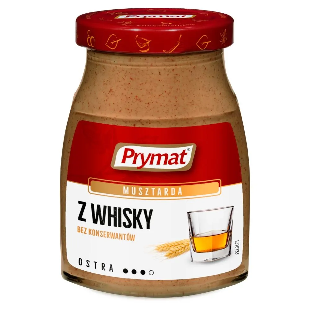 Prymat Musztarda z whisky 175 g