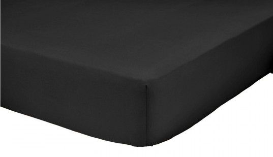 Prześcieradło CARREFOUR Tex Home 140 x 190 Czarny