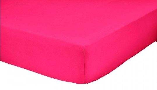 Prześcieradło CARREFOUR Tex Home 140 x 190 Różowy