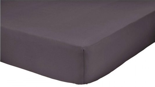 Prześcieradło CARREFOUR Tex Home 140 x 190 Szary