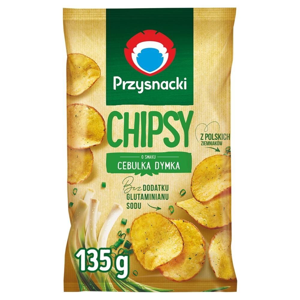 Przysnacki Chipsy o smaku cebulka dymka 135 g