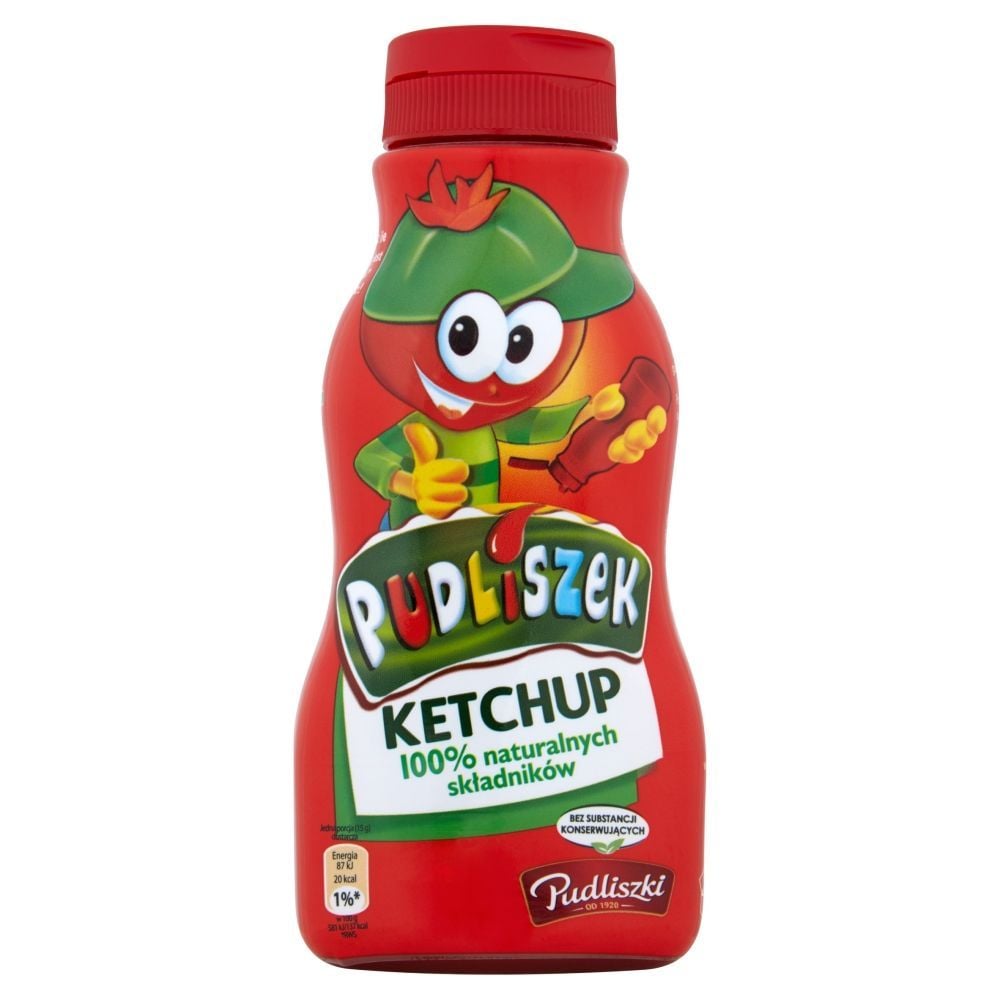 Pudliszki Pudliszek Ketchup dla dzieci 320 g