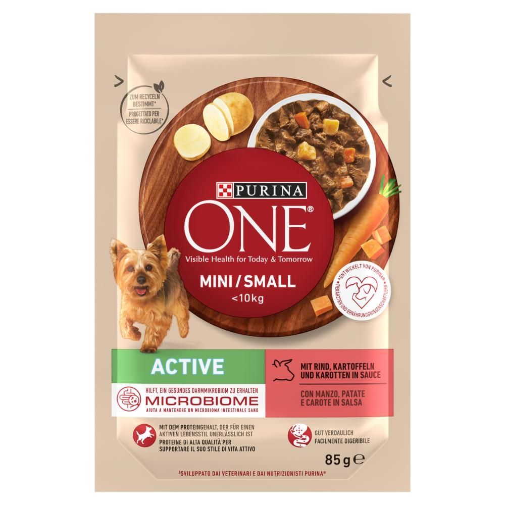 Purina One Mini/Small Active Karma dla psów 85 g