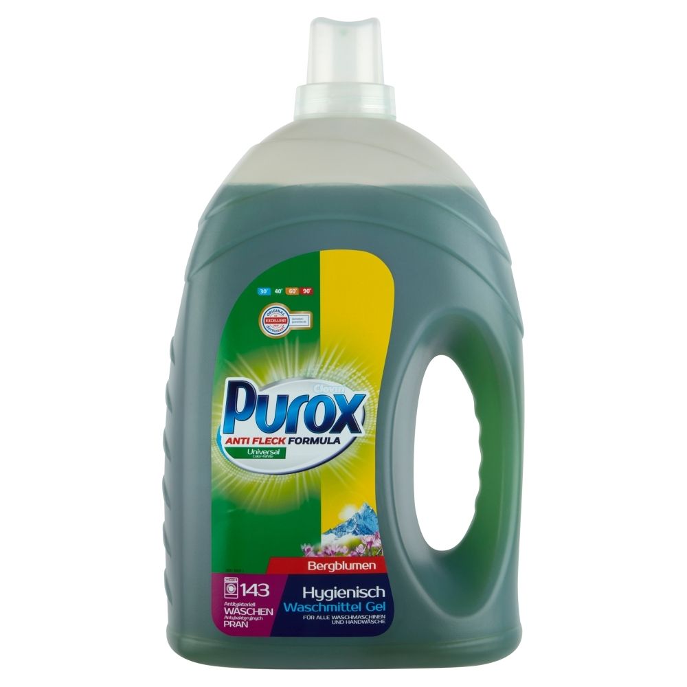 Purox Uniwersalny żel do prania 4,3 l (143 prania)
