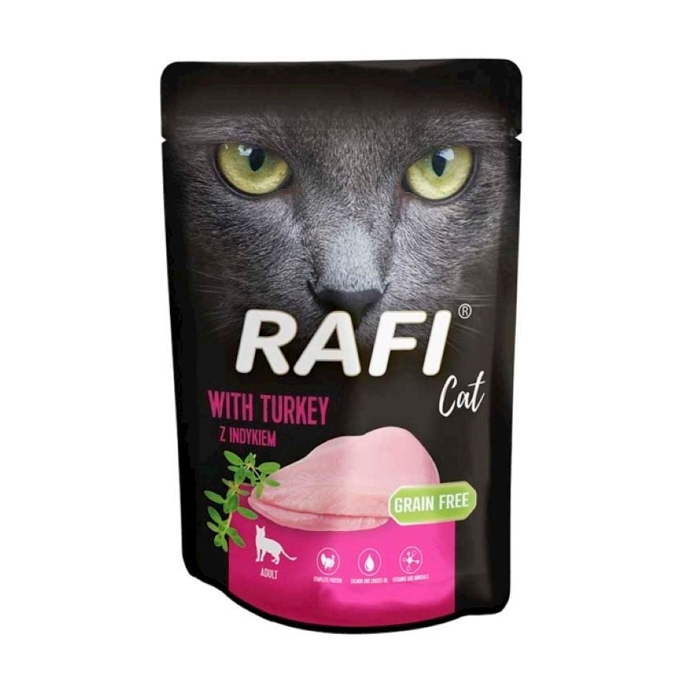 Dolina Noteci Rafi Cat Adult Indyk bez zbóż 100g