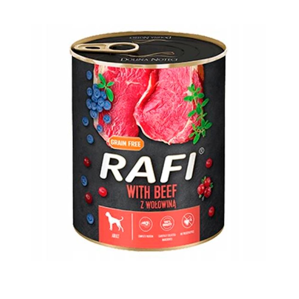 Dolina Noteci Rafi z Wołowiną 800g