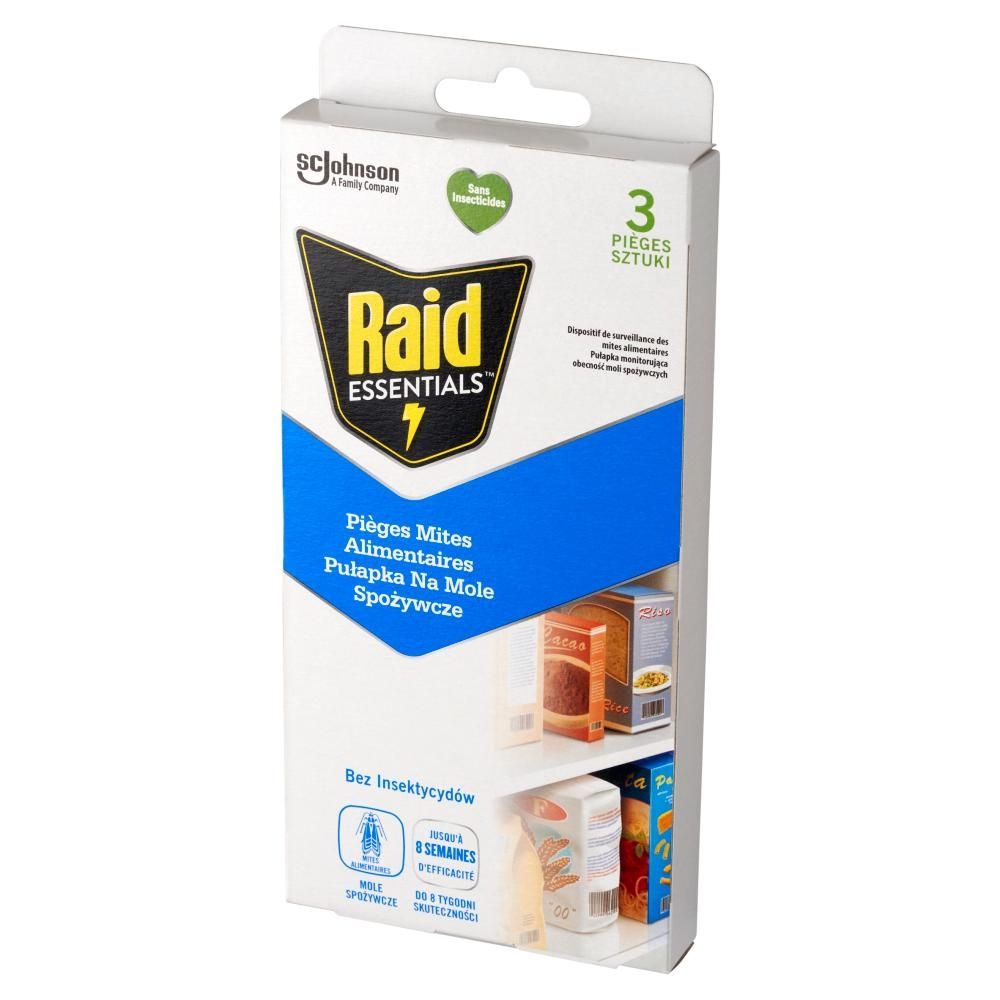 Raid Essentials Pułapka na mole spożywcze 3 sztuki