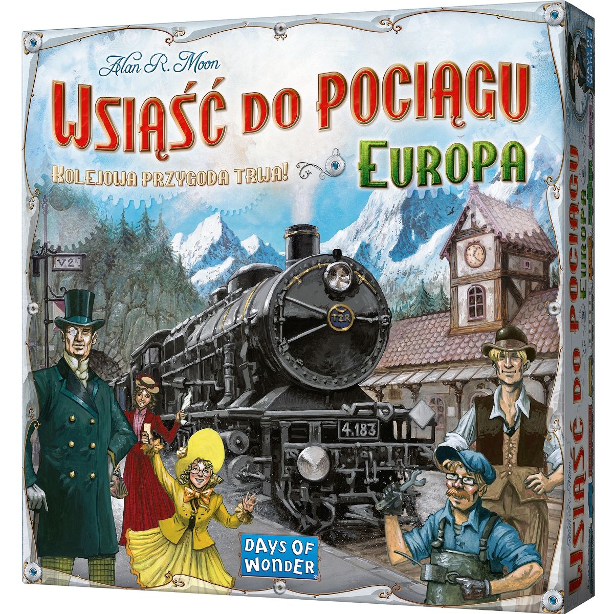 Rebel Gra Wsiąść do Pociągu: Europa