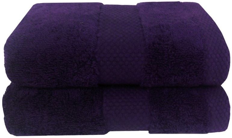 Ręcznik CARREFOUR TexHome 30 x 50 cm 2 szt. Fioletowy