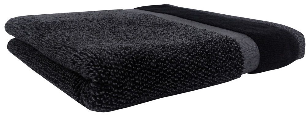 Ręcznik CARREFOUR TexHome 50 x 100 cm Czarny