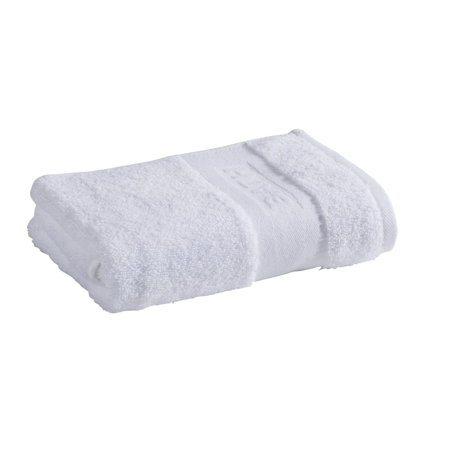 Ręcznik Tex Bath Bawełna Gładki Biały 50x90