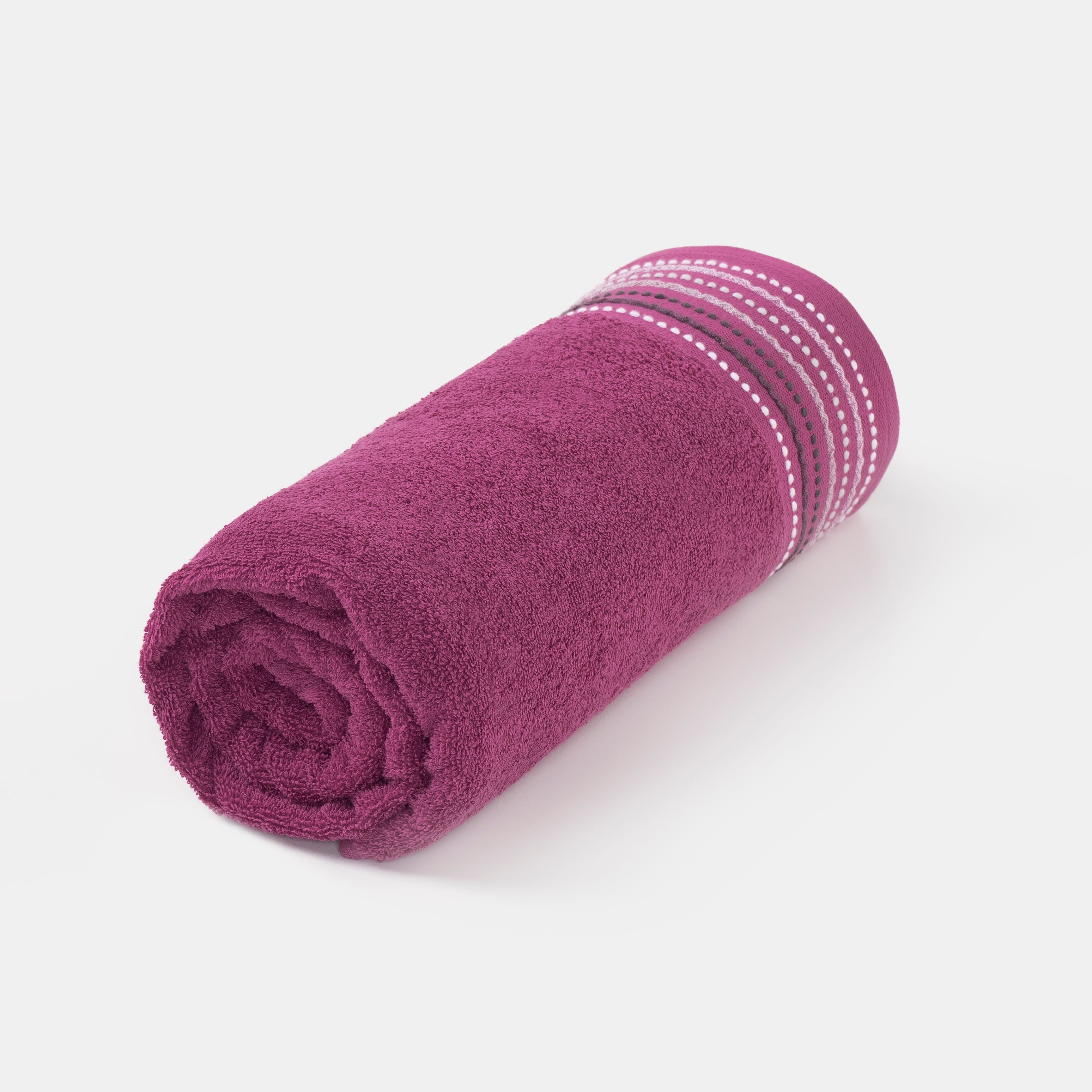 Ręcznik Tex Home Samba Bawełna Gładki Purpurowy 70x140