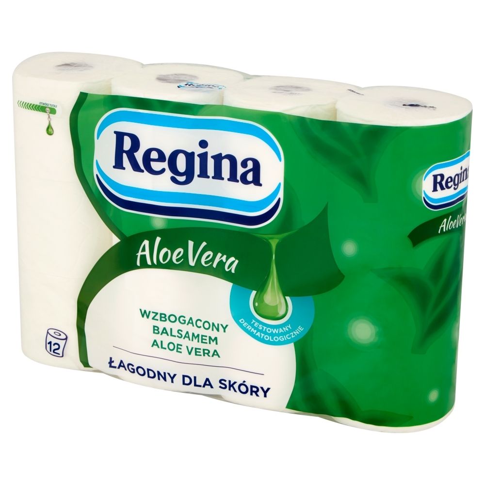 Regina Aloe Vera Papier toaletowy 12 rolek