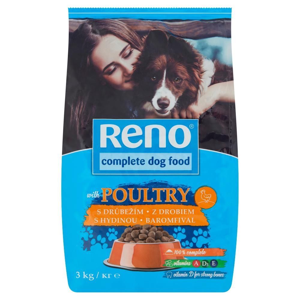 Reno Karma dla psów z drobiem 3 kg