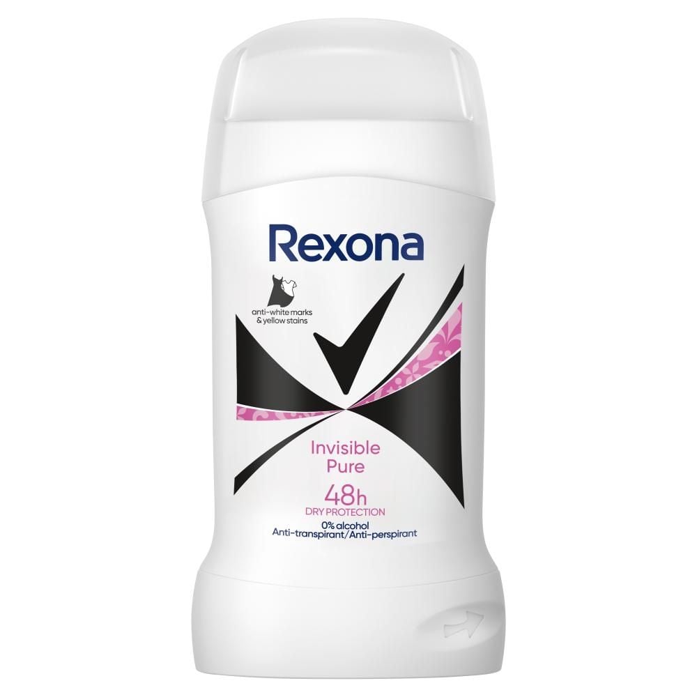 Rexona Invisible Pure Antyperspirant w sztyfcie  50 ml
