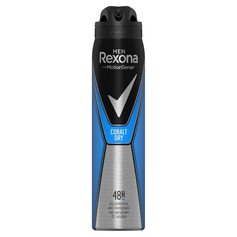 Rexona Men Cobalt Dry Antyperspirant w aerozolu dla mężczyzn 250 ml