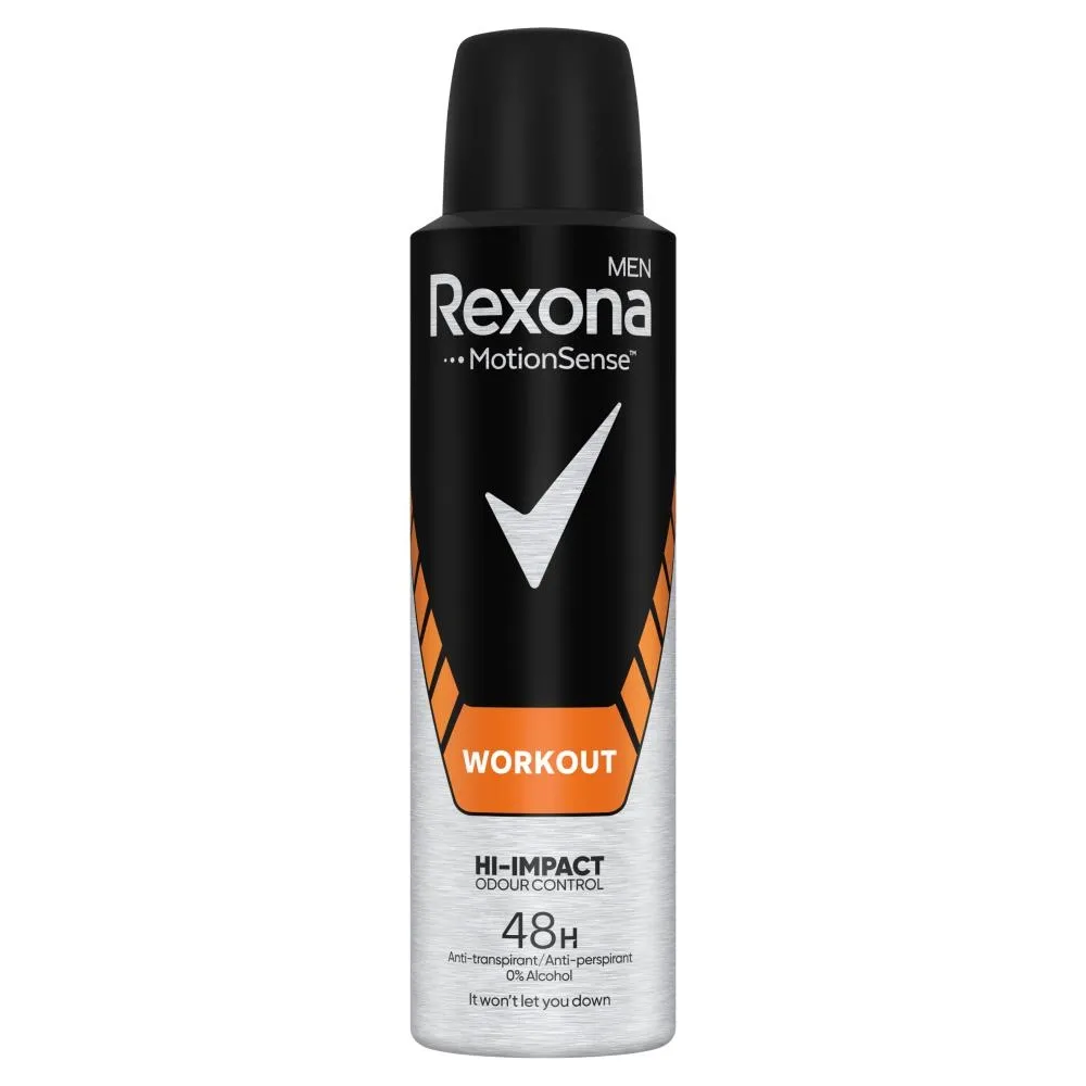 Rexona Men Workout Antyperspirant w aerozolu 150 ml