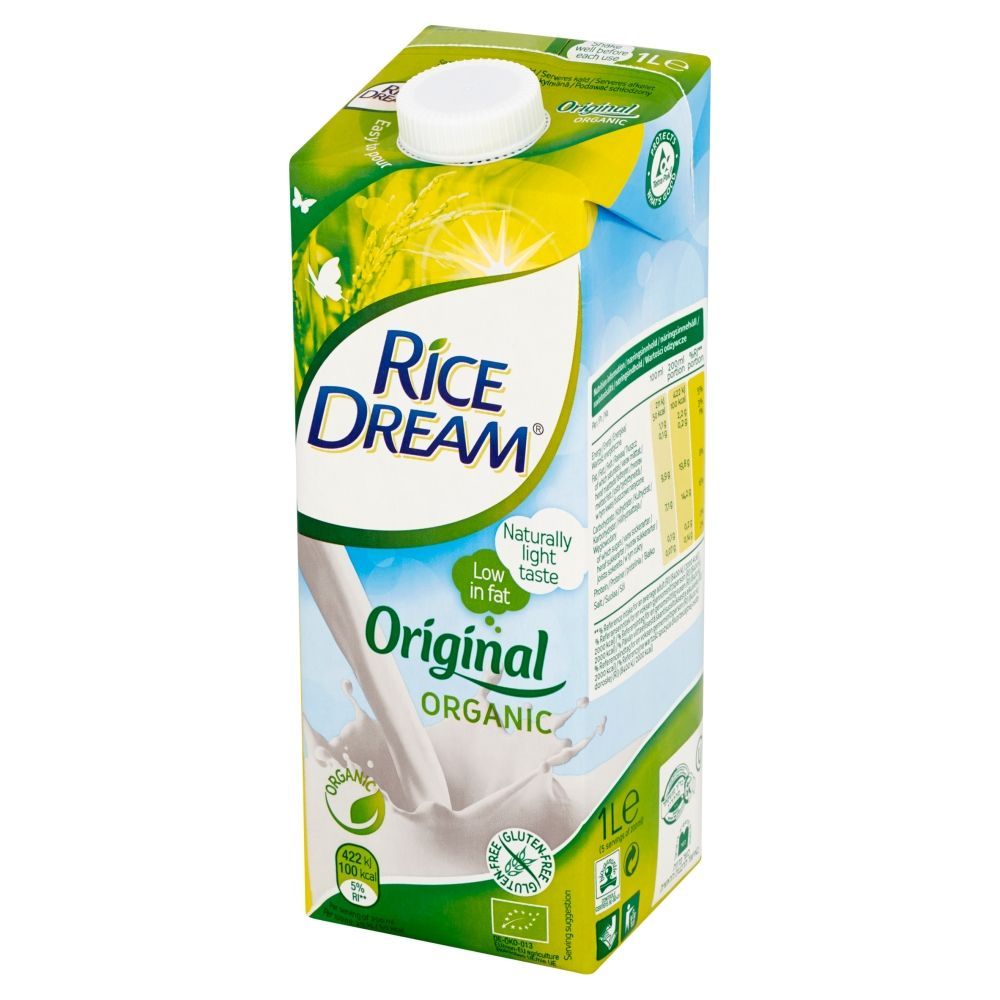 Rice Dream Ekologiczny bezmleczny napój ryżowy 1 l