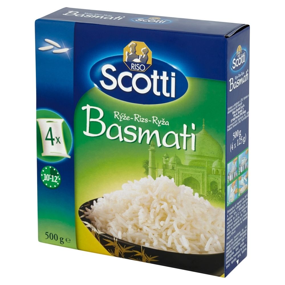 Riso Scotti Ryż długoziarnisty Basmati 500 g (4 x 125 g)