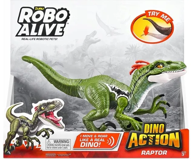 ROBO ALIVE- T-REX, Raptor figurka