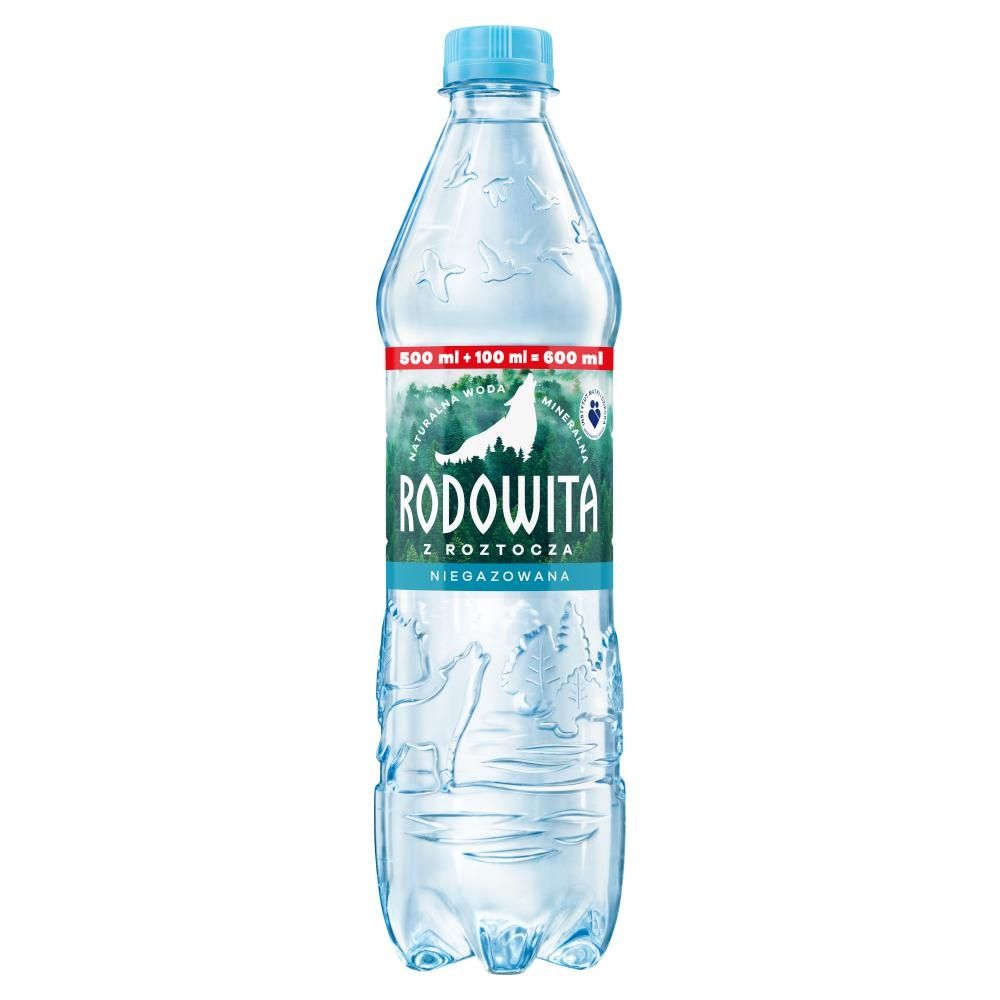 Rodowita z Roztocza Naturalna woda mineralna niegazowana 0,6 l