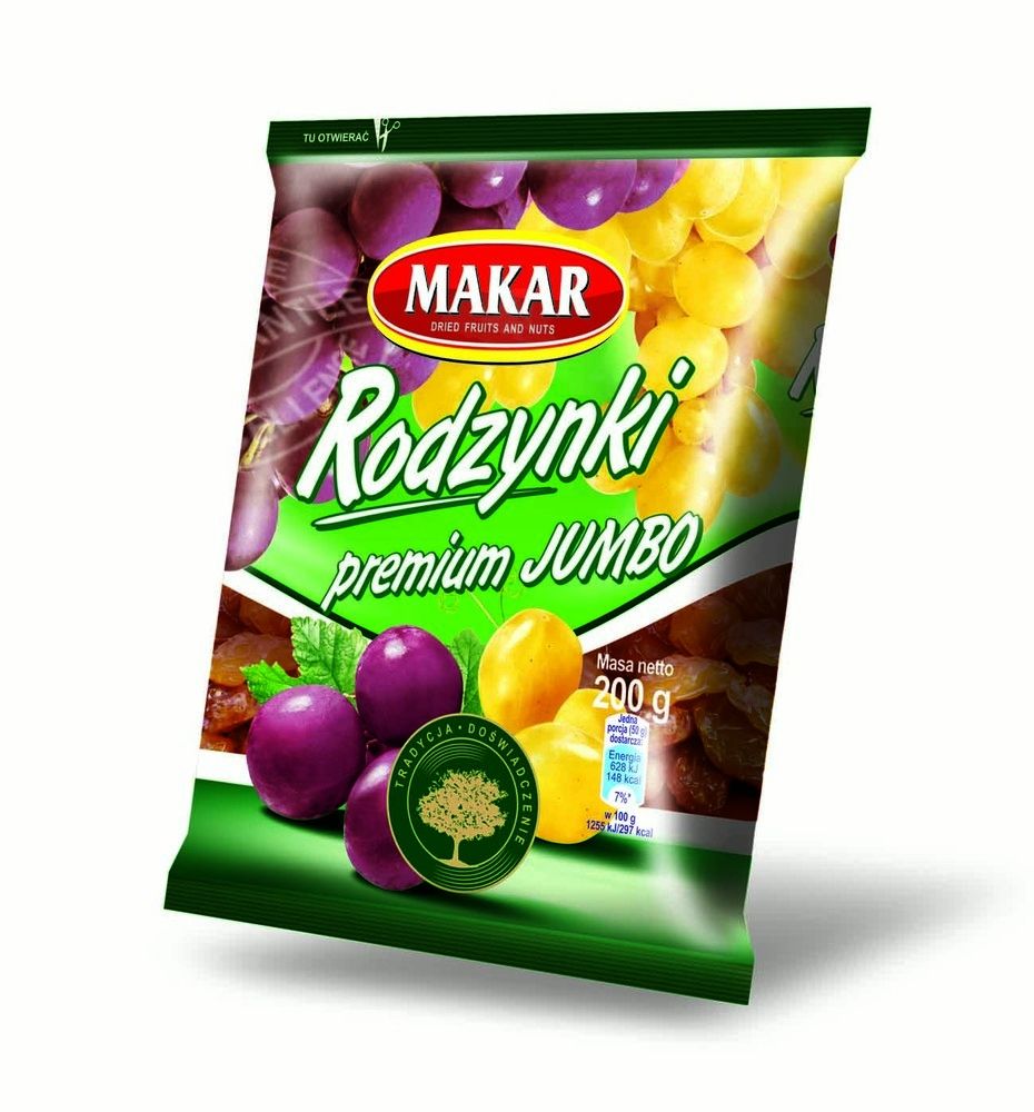 Rodzynki Premium Jumbo 200 g
