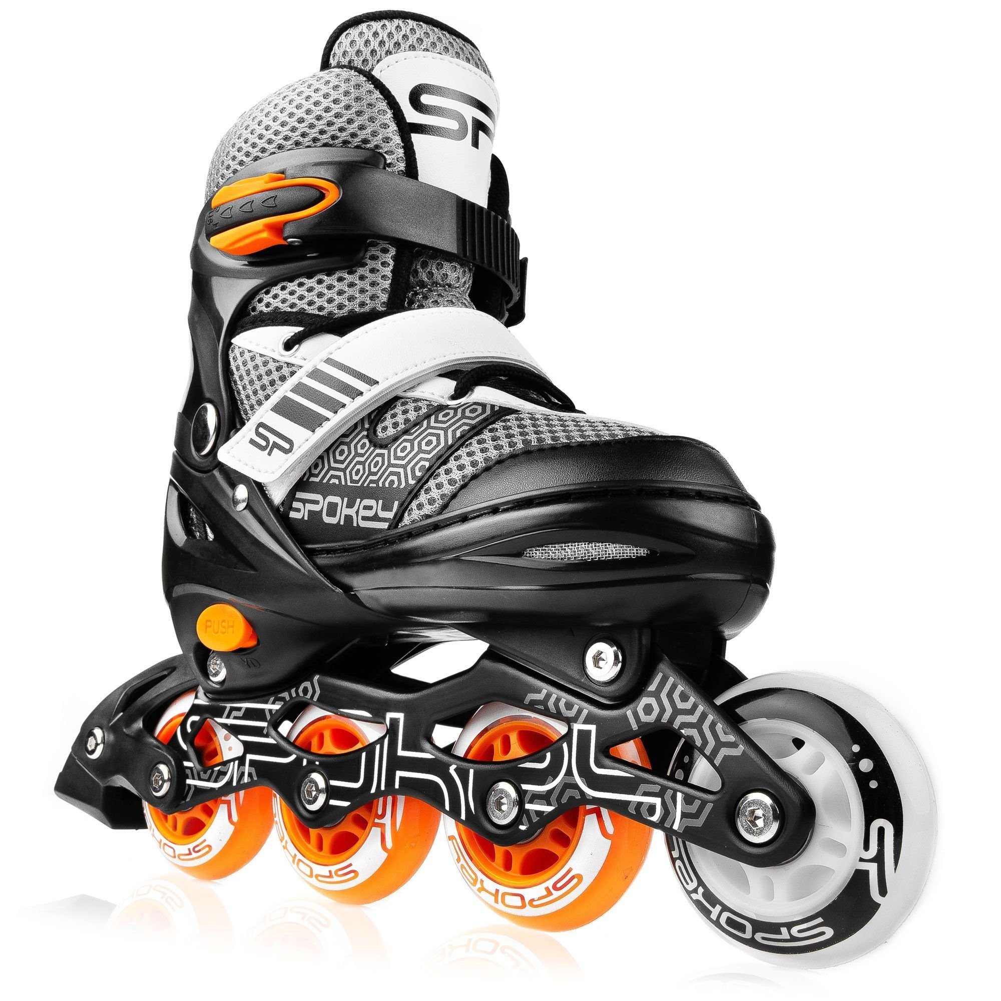 Spokey Arya Rolki Łyżworolki r. 28-32 ABEC7 Carbon