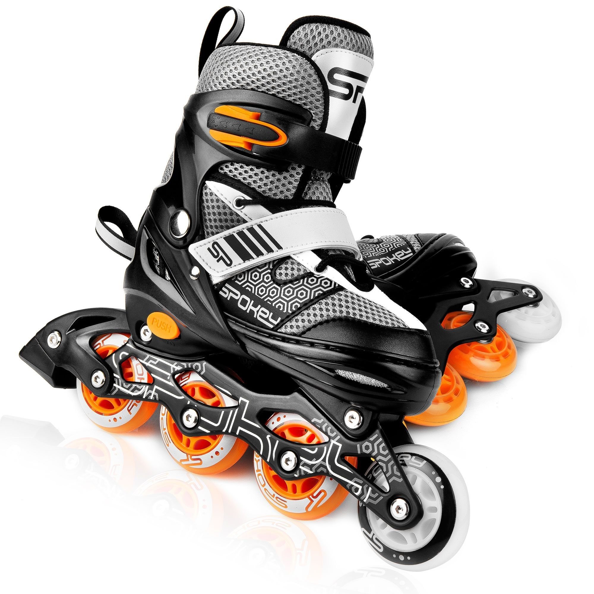 Spokey Arya Rolki Łyżworolki r. 38-42 ABEC7 Carbon