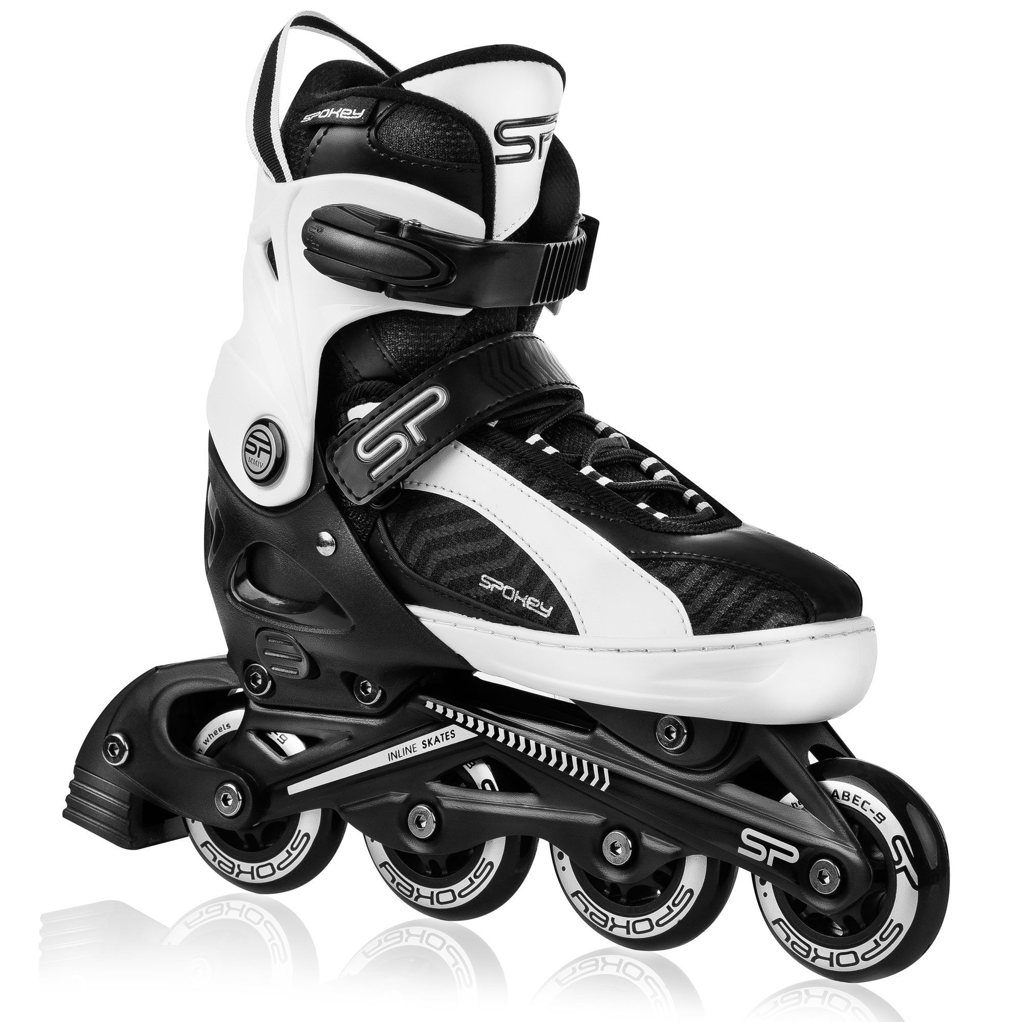 ROLKI ŁYŻWOROLKI SPOKEY ORI r. 37-40 KAUCZUKOWE