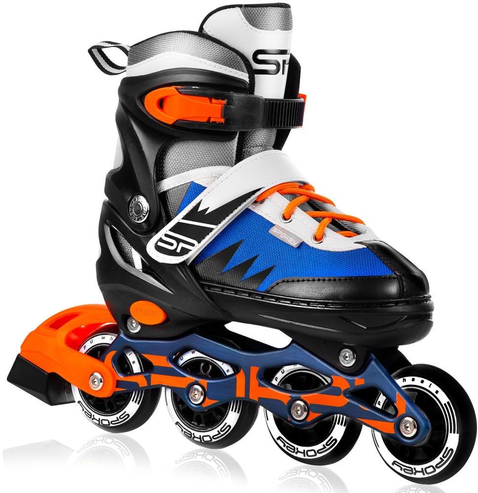 ROLKI ŁYŻWOROLKI SPOKEY TONY r. 38-42 ABEC7 Carbon