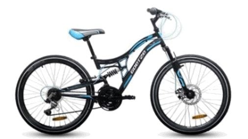 Rower cross country GREEN BIKE 26 MTB 18B Shimano AMT Core AMTRAK Czarno-niebieski